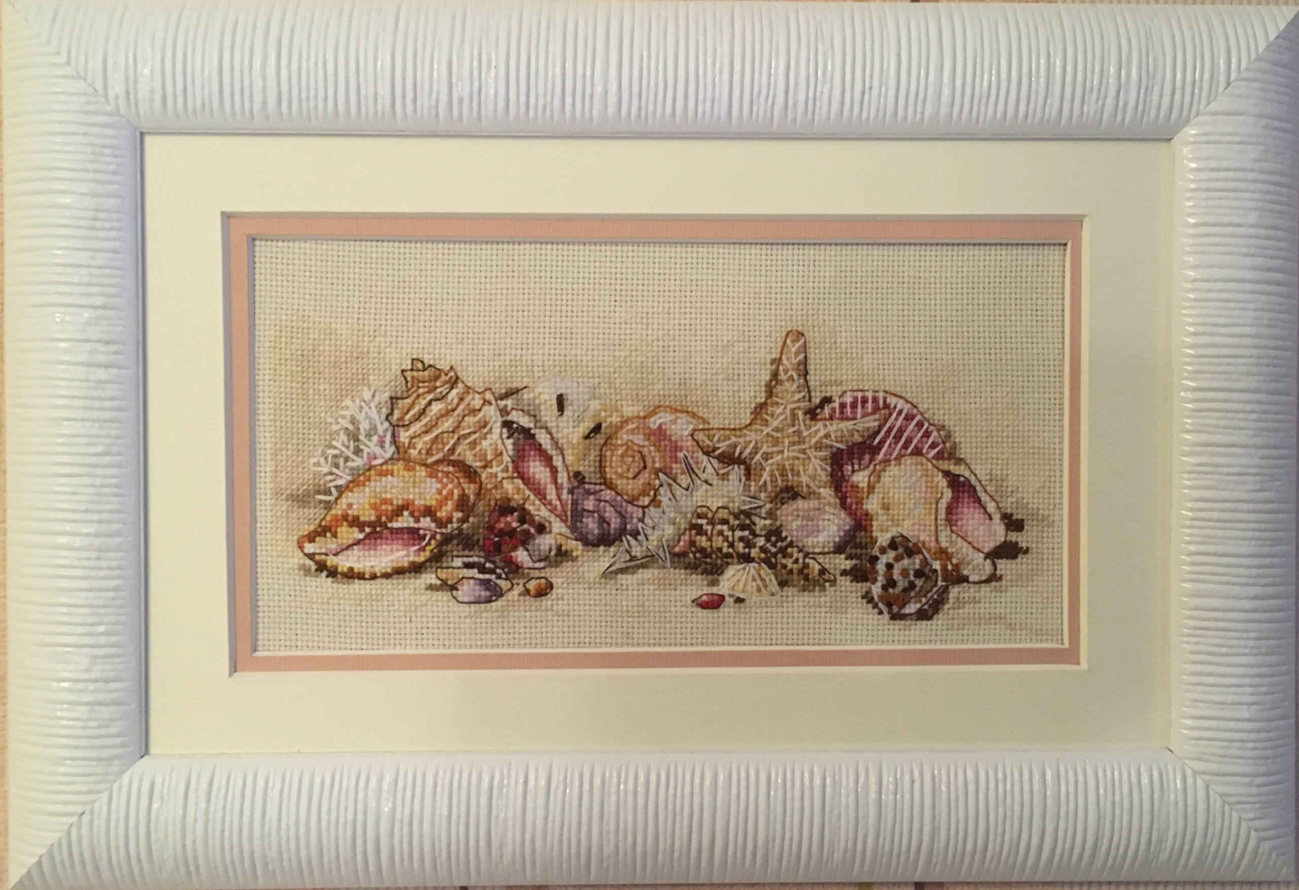 65035 Набор для вышивки крестом «Морские сокровища» • «Seashell Treasures» DIMENSIONS Gold Collection Petites