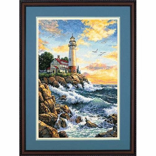 03895 - Набір для вишивання хрестом "Скелястий берег" - "Rocky Point" DIMENSIONS Gold Collection