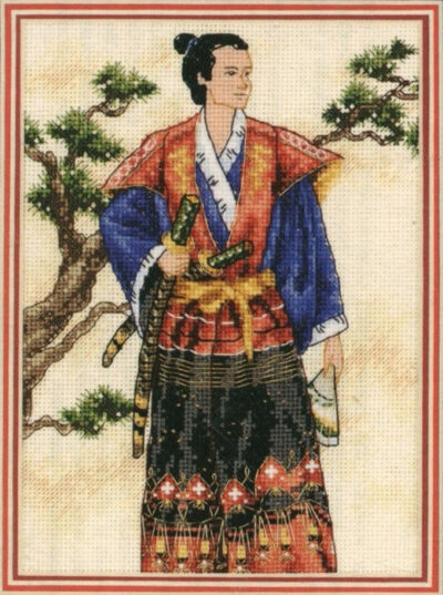 06813 • Набор для вышивания крестом "Самурай" • "The Samurai" DIMENSIONS