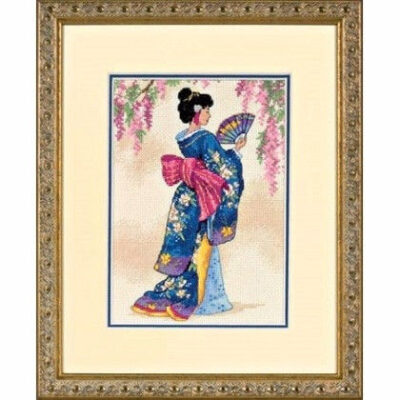 06953 • Набор для вышивания крестом "Элегантная Гейша" • "Elegant Geisha" DIMENSIONS