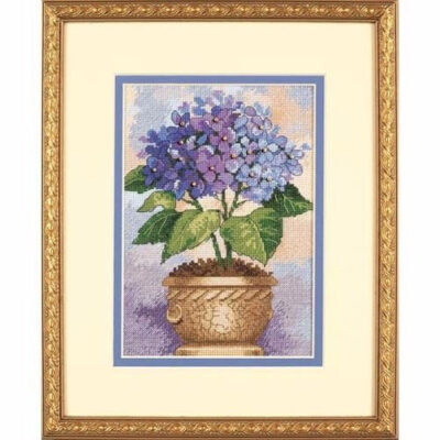 06959 • Набор для вышивания крестом "Гортензия в цвету" • "Hydrangea in Bloom" DIMENSIONS