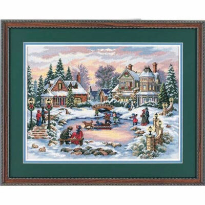 08569 • Набор для вышивания крестом "Бесценное время" • "A Treasured Time" DIMENSIONS Gold Collection
