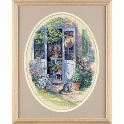 35124 • Набор для вышивания крестом "Садовая дверь" • "Garden Door" DIMENSIONS