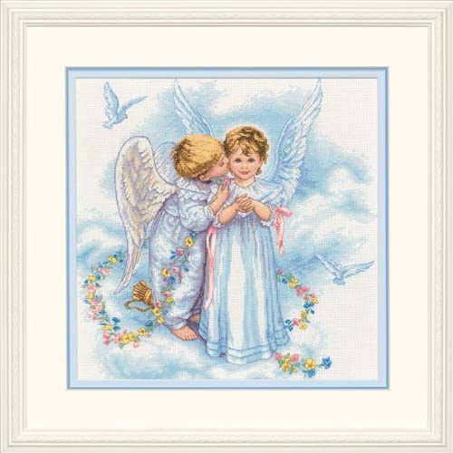 35134 • Набор для вышивания крестом "Поцелуй ангела" • "Angel Kisses" DIMENSIONS