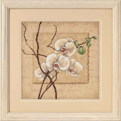 35176 • Набор для вышивания крестом "Восточная орхидея" • "Oriental Orchids" DIMENSIONS