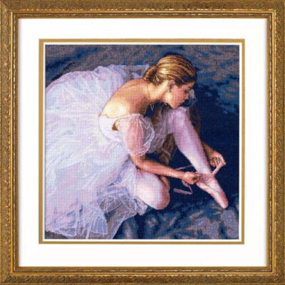 35181 • Набор для вышивания крестом "Красота балерины" • "Ballerina Beauty" DIMENSIONS Gold Collection
