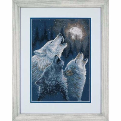 35203 • Набор для вышивания крестом "В гармонии. Волки" • "In Harmony. Wolves" DIMENSIONS