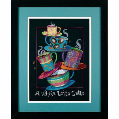 35218 • Набор для вышивания крестом "Кофейная пирамида" • "A Whole Lotta Latte" DIMENSIONS