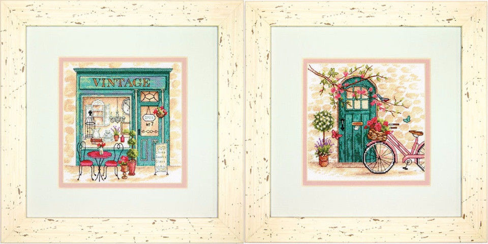 70-35317 • Набор для вышивания крестом "Прованс после полудня" • "Afternoon in Provence" DIMENSIONS