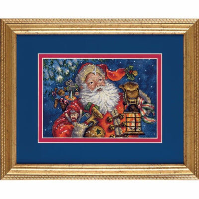 70-08865 • Набор для вышивания крестом "Ночной Санта" • "Nighttime Santa" DIMENSIONS