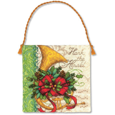 70-08870 • Набор для вышивания крестом "Валторн. Украшение" • "French Horn Ornament" DIMENSIONS