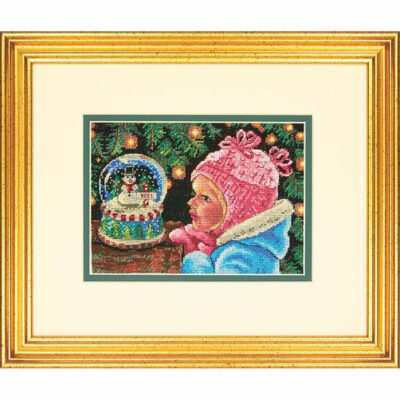 70-08936 • Набор для вышивания крестом "Рождественские пожелания" • "Christmas Wishes" DIMENSIONS Gold Collection Petites