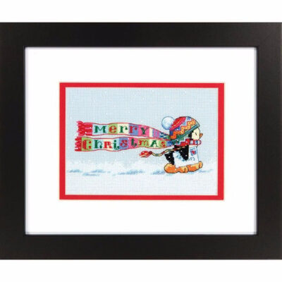 70-08950 • Набор для вышивания крестом "Рождественский пингвин/Christmas Penguin" DIMENSIONS