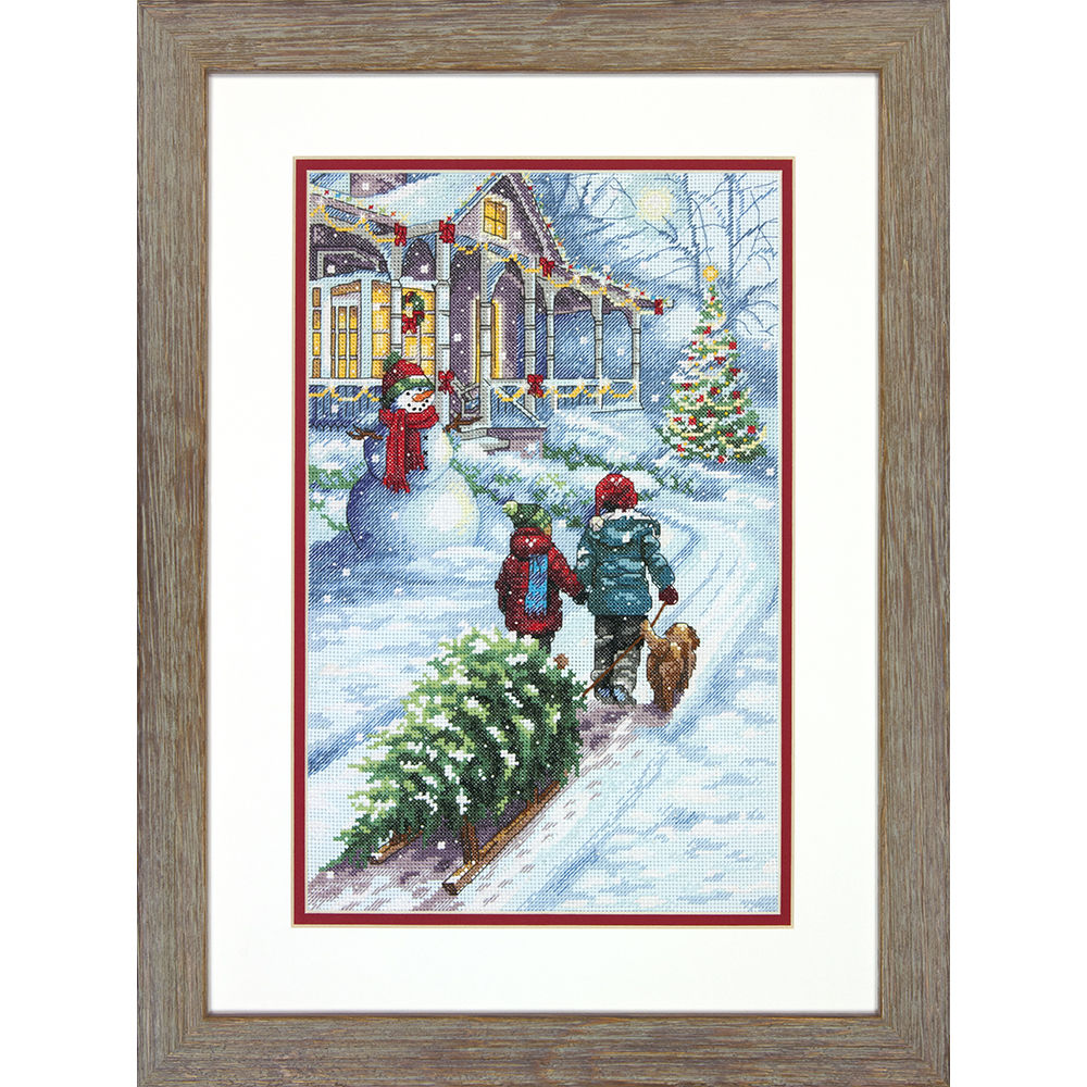 70-08960 - Набір для вишивання хрестом "Різдвяна традиція" - "Christmas Tradition" DIMENSIONS