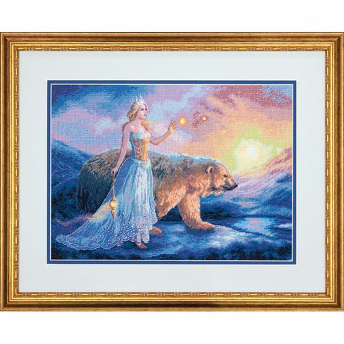 70-35291 • Набор для вышивания крестом "Аврора" • "Aurora" DIMENSIONS Gold Collection