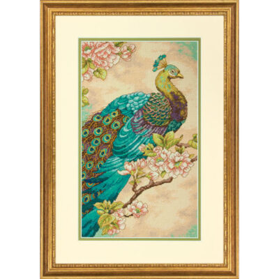 70-35293 • Набор для вышивания крестом "Индийский павлин" • "Indian Peacock DIMENSIONS