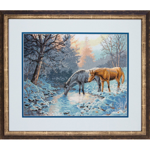 70-35294 • Набор для вышивания крестом "Морозное утро" • "Frosty Morning" DIMENSIONS Gold Collection