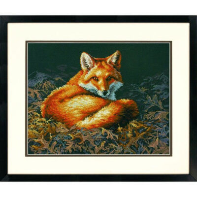 70-35318 • Набор для вышивания крестом "Лиса в солнечном синянии" • "Sunlit Fox" DIMENSIONS