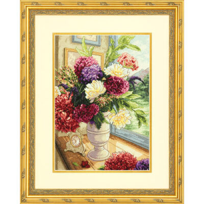 70-35328 • Набор для вышивания крестом "Летний букет" • "Summer Bouquet" DIMENSIONS Gold Collection