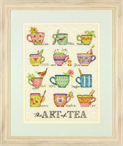 70-35335 • Набор для вышивания крестом "Искусство чаепития" • "The Art of Tea" DIMENSIONS