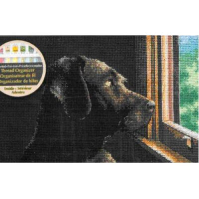 70-65104 • Набор для вышивания крестом "Размышляющий друг" • "Pondering Pup" DIMENSIONS