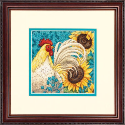 70-65130 • Набор для вышивания крестом "Петух" • "Rooster" DIMENSIONS Gold Collection Petites