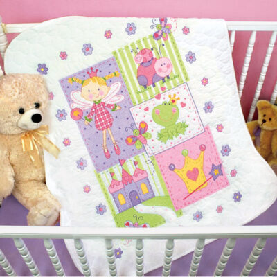 70-73541 • Набор для вышивания одеяла крестом "Фея" • "Fairy Quilt" DIMENSIONS