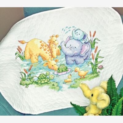 70-73924 • Набор для вышивания одеяла крестом "Маленький пруд" • "Little Pond Quilt" DIMENSIONS