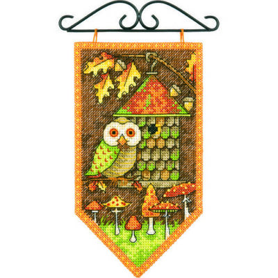 72-74135 • Набор для вышивания крестом "Осень" • "Autumn Mini Banner" DIMENSIONS