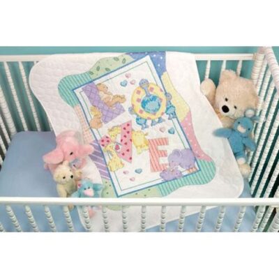 73470 • Набор для вышивания одеяла крестом "Зооалфавит" • "Zoo Alphabet Quilt" DIMENSIONS