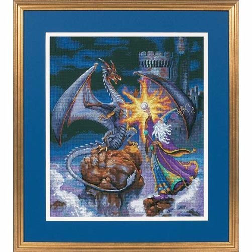 35080 • Набор для вышивания крестом "Великолепный волшебник" • "Magnificent Wizard" DIMENSIONS
