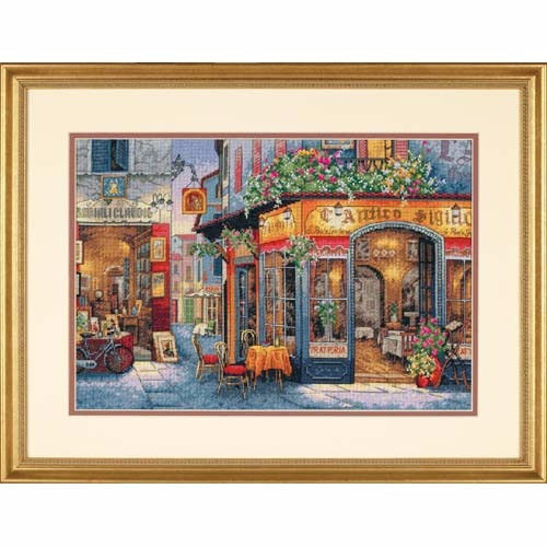 35224 • Набор для вышивания крестом "Европейское бистро" • "European Bistro" DIMENSIONS Gold Collection