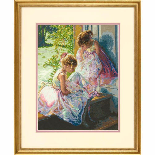 70-35280 • Набор для вышивания крестом "Мечта балерины" • "Ballerina Dreams" DIMENSIONS Gold Collection