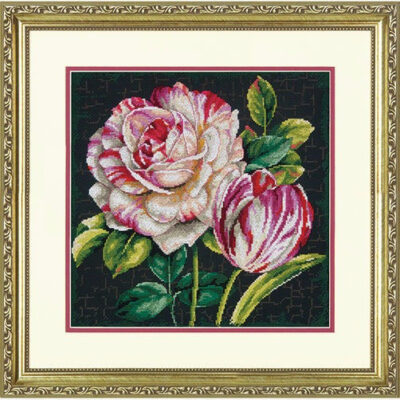 70-35314 • Набор для вышивания крестом "Тюльпаны" • "Tulip Drama" DIMENSIONS
