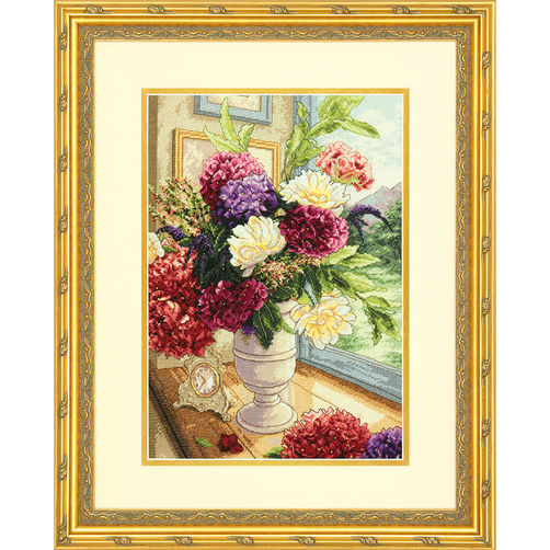70-35328 • Набор для вышивания крестом "Летний букет" • "Summer Bouquet" DIMENSIONS Gold Collection