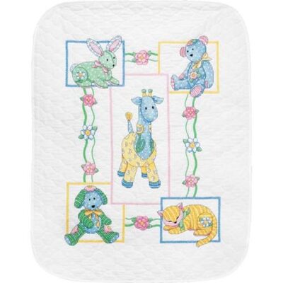 73067 • Набор для вышивания одеяла крестом "Детские друзья" • "Baby's Friends Quilt" DIMENSIONS