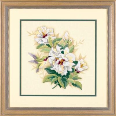 01544 • Набор для вышивания гладью "Гибискус//Hibiscus Floral" DIMENSIONS