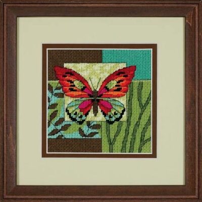 07222 • Набор для вышивания гобеленом "Бабочка//Butterfly Impression" DIMENSIONS