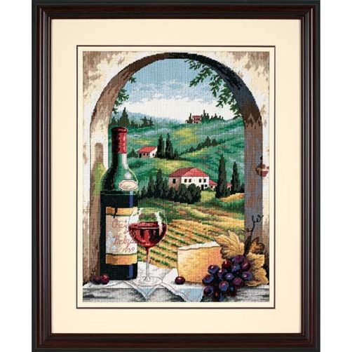 20054 • Набор для вышивания гобеленом "Тосканский вид//Tuscan View" DIMENSIONS