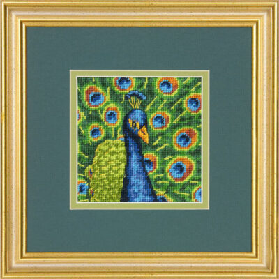71-07242 • Набор для вышивания гобеленом "Красочный павлин//Colorful Peacock" DIMENSIONS