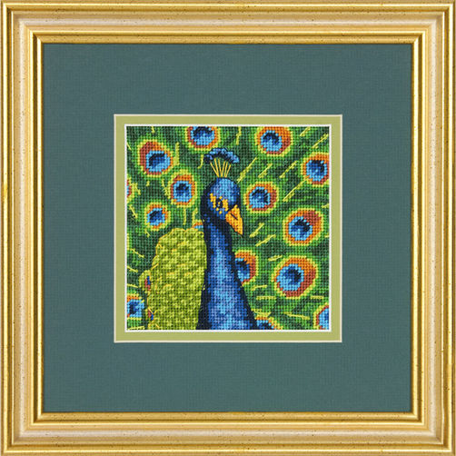 71-07242 - Набір для вишивання гобеленом "Барвистий павич//Colorful Peacock" DIMENSIONS