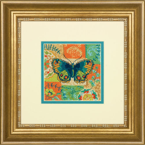 71-07243 • Набор для вышивания гобеленом "Бабочка//Butterfly Pattern" DIMENSIONS
