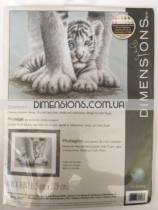 70-35308 • Набор для вышивания крестом "Под защитой" • "Sheltered" DIMENSIONS