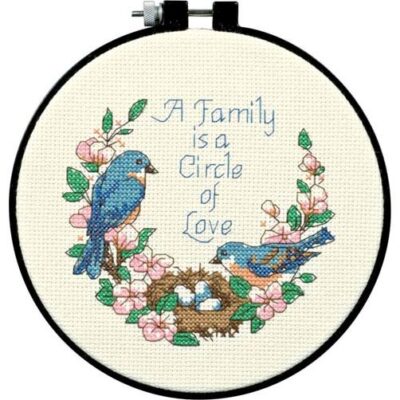 72900 Набор для вышивания крестом "Семейная любовь" • "Family Love" DIMENSIONS