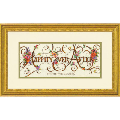 70-35361 Набор для вышивания крестом Долго и счастливо Happily Ever After DIMENSIONS