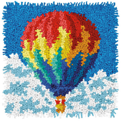 72-75195 Набор для ковровой техники "Воздушный шар//Hot Air Balloon" DIMENSIONS