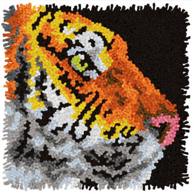 72-75199 Набор для ковровой техники "Тигр//Tiger" DIMENSIONS