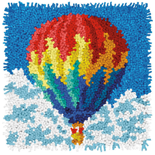 72-75195 Набор для ковровой техники "Воздушный шар//Hot Air Balloon" DIMENSIONS