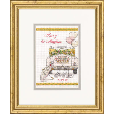 70-65185 Набір для вишивання хрестом "День весілля//Wedding Day" DIMENSIONS