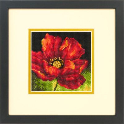 71-07246 Набор для вышивания крестом Red Poppy • Красный мак" DIMENSIONS